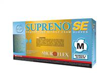 Supreno SE Exam Glove, Medium Nitrile Standard Cuff Length Textured Fingertips Blue , SU-690-M - Case of 1000
