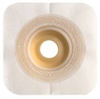 Sur-Fit Natura Colostomy Barrier Mold to Fit, Extended Wear Durahesive, White Tape 1-3/4 Inch Flange Universal Hydrocolloid 7/8 to 1-1/4 Inch Stoma 4-1/2 X 4-1/2 Inch, 404593 - Pack of 10