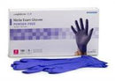 McKesson Confiderm 3.0 Exam Glove Small Nitrile Standard Cuff Length Textured Fingertips Blue , 14-6N32EC - Box of 100