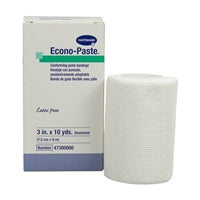 Econo-Paste Impregnated Conforming Dressing 3 Inch X 10 Yard Cotton Zinc Oxide Paste NonSterile, 47300000 - Case of 12