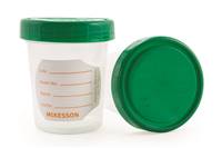 Specimen Container, McKesson, Polypropylene Screw Cap 120 mL (4 oz.) NonSterile, 563 - Pack of 20