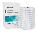 McKesson Dressing Retention Tape NonWoven Fabric / Printed Release Paper 4 Inch X 10 Yard White NonSterile, 16-4804 - EACH 