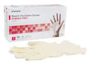 Exam Glove, McKesson, Small NonSterile Stretch Vinyl Standard Cuff Length Smooth Ivory, 14-814 - Case of 1000