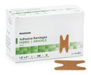 Adhesive Strip, McKesson, 1-1/2 X 3 Inch Fabric Knuckle Tan Sterile, 16-4814 - Pack of 100