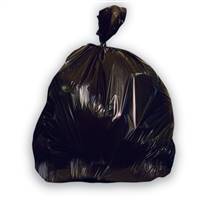 Heritage Trash Bag 12 to 16 gal. Black LLDPE 0.35 Mil. 24 X 32 Inch Star Seal Bottom Flat Pack, HERD4832RK - CASE OF 1000