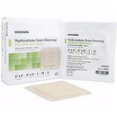 McKesson Silicone Foam Dressing,  4 X 4 Inch, Hydrocellular Foam Dressing, 4843