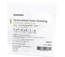 Silicone Foam Dressing, McKesson, 7 X 7 Inch Sacral Silicone Adhesive with Border Sterile, 4845 - EACH