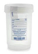McKesson Specimen Container for Pneumatic Tube Systems Polypropylene Screw Cap 120 mL (4 oz.) Sterile, 16-9542 - Pack of 75