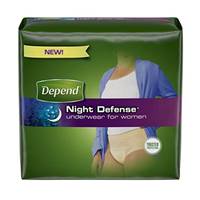 Depend Night Defense Adult Underwear Pull On X-Large Disposable Heavy Absorbency, 45591 - Case of 24