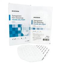 McKesson Transparent Film Dressing Octagon 6 X 8 Inch Frame Style Delivery Without Label Sterile, 4987 - EACH