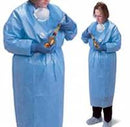 ChemoPlus Chemotherapy Procedure Gown 2X-Large Unisex NonSterile Light Blue, DP5004G - EACH