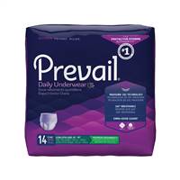 Prevail Daily Underwear Adult Underwear Pull On 2X-Large Disposable Heavy Absorbency, PWC-517 - Case of 56