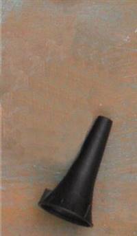 ADC Ear Speculum, Plastic Black 4.25 mm Disposable, 5185 - Box of 850