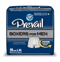 Prevail Boxers Underwear, Large - XL, Heavy Absorbency, PBM-513