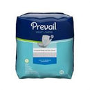 Prevail Bladder Control Pad 13-1/2 Inch Length Moderate Absorbency Polymer Small Unisex Disposable, PL-100/1 - Pack of 52