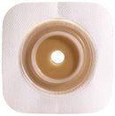 Sur-Fit Natura Colostomy Barrier Trim to Fit, Standard Wear Stomahesive, Tan Tape 2-3/4 Inch Flange Hydrocolloid 1-7/8 to 2-1/2 Inch Stoma 5 X 5 Inch, 125266 - EACH