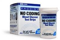 Prodigy Blood Glucose Test Strips, , 052800 - Box of 50