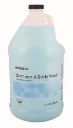 Shampoo and Body Wash, McKesson, 128 oz. Jug Summer Rain Scent, 53-1355-GL - Case of 4