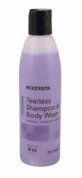 Tearless Shampoo and Body Wash, McKesson, 8 oz. Squeeze Bottle Lavender Scent, 53-29003-8 - EACH