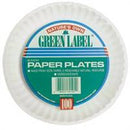 Georgia Pacific Plate, White Disposable Paper 9 Inch Diameter, AJMPP9GRAWH - CASE OF 1200