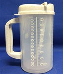 GMAX Industries Graduated Drinking Mug 32 oz. Translucent Plastic Reusable, GP55009 - EACH