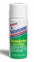 Solarcaine Burn Relief Aerosol 4.5 Ounce Spray Can, 41100008647 - SOLD BY: PACK OF ONE