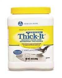 Thick-It Food and Beverage Thickener 10 oz. Canister Unflavored Ready to Use Consistency Varies By Preparation, J584-H5800 - Case of 12