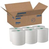 Kleenex MOD Green Paper Towel, Hardwound Roll 7.55 Inch X 700 Foot, 25630 - Case of 6