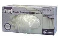 McKesson General Purpose Glove Extra Large, XL,  Vinyl Translucent Beaded Cuff NonSterile, 25-69 - CASE OF 1000