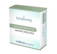 Simpurity Alginate Dressing 4 X 8 Inch Rectangle Sterile, SNS50732 - SOLD BY: PACK OF ONE
