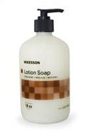 McKesson Soap Lotion 18 Ounce Pump Bottle Fresh Scent, 53-27857-18 - CASE OF 12
