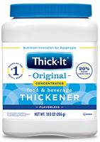 Thick-It 2 Food Thickener 10 Ounce Container Canister Unflavored Ready to Mix Consistency Varies By Preparation, J586-H5800 - CASE OF 12