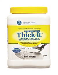 Thick-It Food and Beverage Thickener 10 oz. Canister Unflavored Ready to Use Consistency Varies By Preparation, J588-H5800 - Case of 12