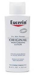 Eucerin Original Hand and Body Moisturizer 8.4 oz. Bottle Unscented Lotion, 72140011019 - EACH