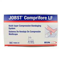 JOBST Comprifore LF 4 Layer Compression Bandage System 7 to 10 Inch 40 mmHg No Closure Tan / White Ankle NonSterile, 7266101 - BOX OF 1