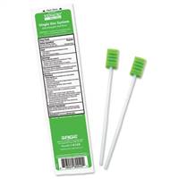 Toothette Plus Oral Swabstick Foam Tip Cetylpyridinium Chloride .05% Cetylpyridinium Chloride .05%, 6120 - Case of 200