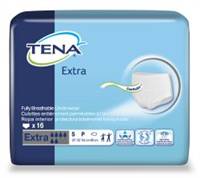 TENA Extra Adult Underwear Pull On Small Disposable Heavy Absorbency, 72116 - Pack of 16