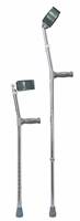 Mckesson Forearm Crutches Adult Steel Frame 300 lbs. Weight Capacity, 146-10403 - CASE OF 6
