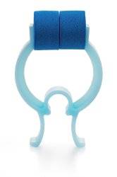 McKesson Nose Clip Foam, Disposable, Blue Plastic For Spirometer, 16-MCKNC - Pack of 25