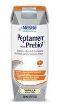 Peptamen with Prebio1 Vanilla Flavor 250 mL Carton Ready to Use, 10798716181850 - EACH