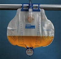 Dover Urinary Drain Bag, 2000 ml, Anti-Reflux Valve, Kendall Covidien 6206