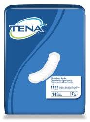 TENA Day Light Bladder Control Pad 13 Inch Length Moderate Absorbency Dry-Fast Core One Size Fits Most Unisex Disposable, 62326 - Case of 84