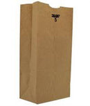 Grocery Bag, Duro, Brown Kraft Recycled Paper 5 lbs., 18405 - CASE OF 500