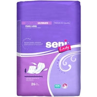 Seni Lady Ultimate Bladder Control Pad, 16.5-Inch Length - S-7P26-PL1; CASE OF 208