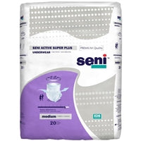 Seni Active Super Plus Heavy Absorbent Underwear, Medium - S-ME20-AP1; PACK OF 20