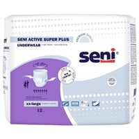 Seni Active Super Plus Heavy Absorbent Underwear, Extra Extra Large - S-XX12-AP1; PACK OF 12