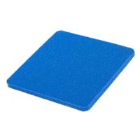 Derma Blue+ Foam Foam Dressing with Silver 4 X 4 Inch Square Sterile, 76040414 - Box of 10