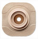 New Image CeraPlus Skin Barrier Trim to Fit, Extended Wear Tape Borders 2-1/4 Inch Flange Red Code Up to 1.75 Inch Stoma, 11203 - Pack of 5