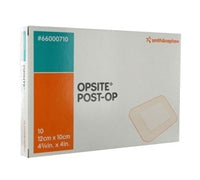 OpSite Post-Op Dressing, Transparent Film Dressing with Pad, 4-3/4" X 4", Sterile, Smith & Nephew