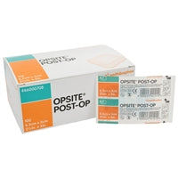 OpSite Post-Op Dressing, Transparent Film Dressing with Pad, 2" X 2-1/2", Sterile, Smith & Nephew